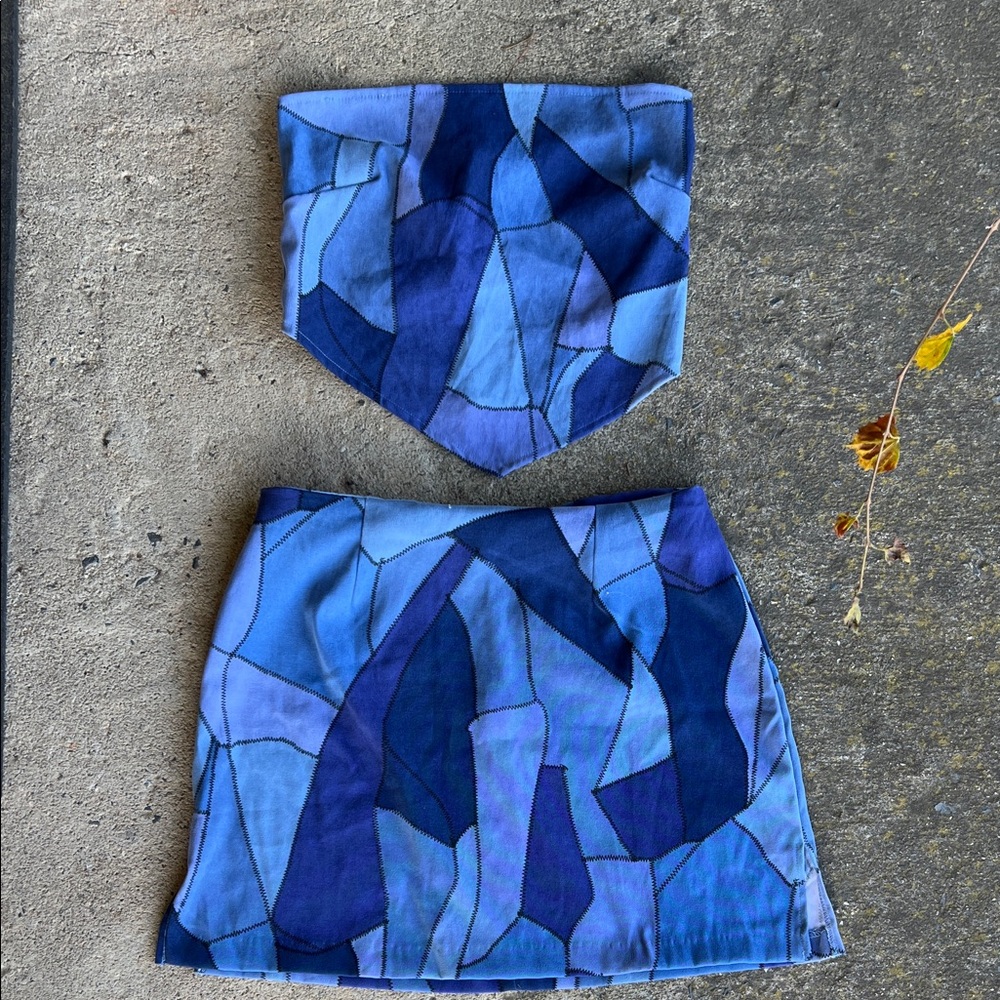 Patchwork vintage set